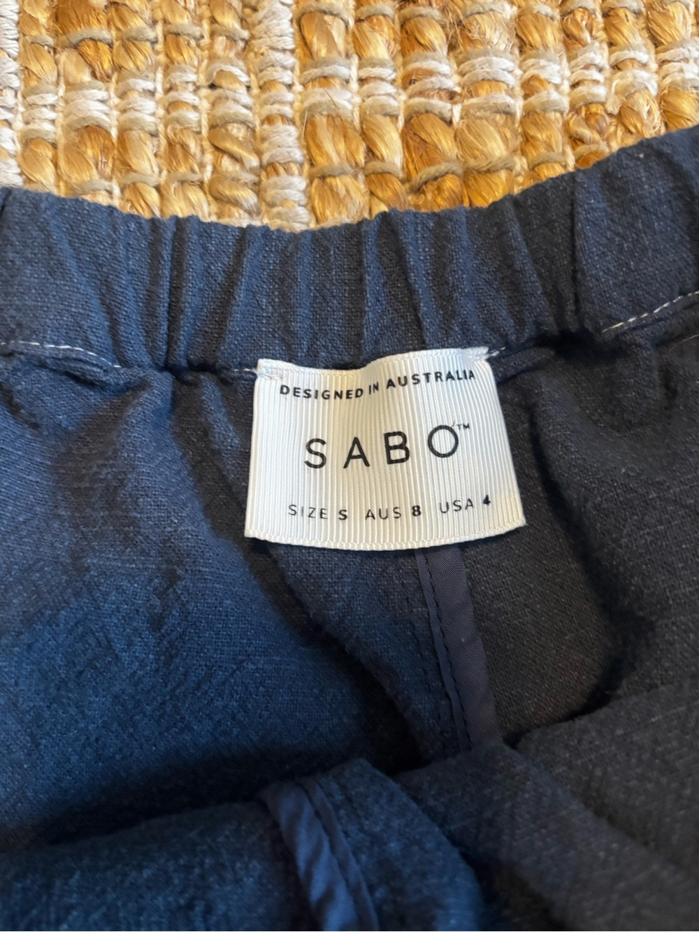 Sabo Elixir Shorts In Navy With Drawstring View 3